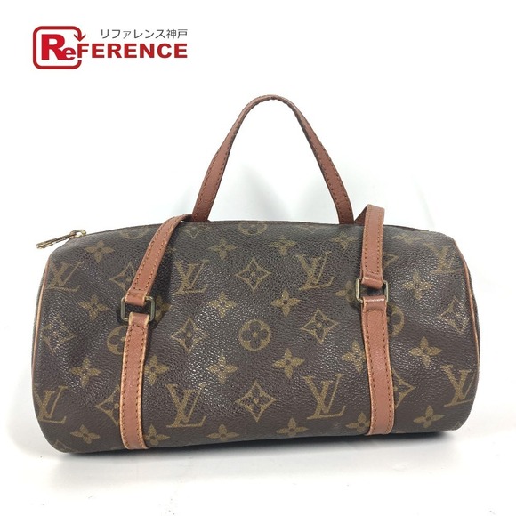 Louis Vuitton Handbags - Louis Vuitton Monogram Papillon Cylindrical Handbag Canvas Brown